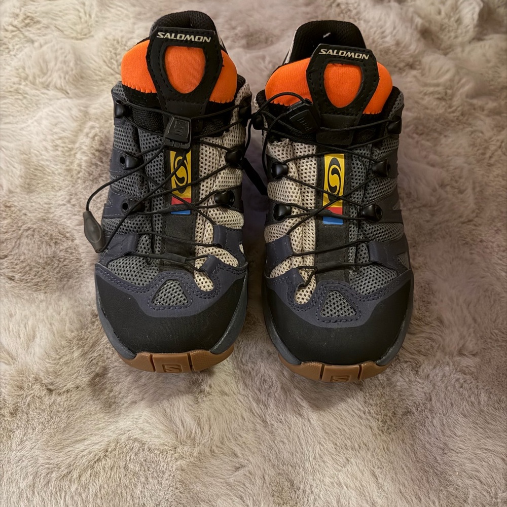 SALOMON Women’s XA Pro 1 Sneakers Castor Grey / Safari Green Size 6
